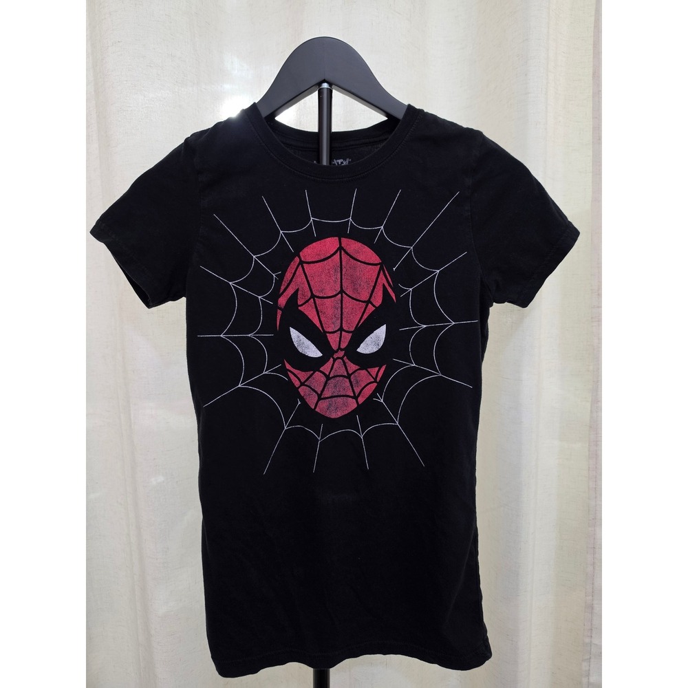 Mighty Fine Marvel Heroes Spider-Man Graphic Tee Black Small S 2012 T-Shirt